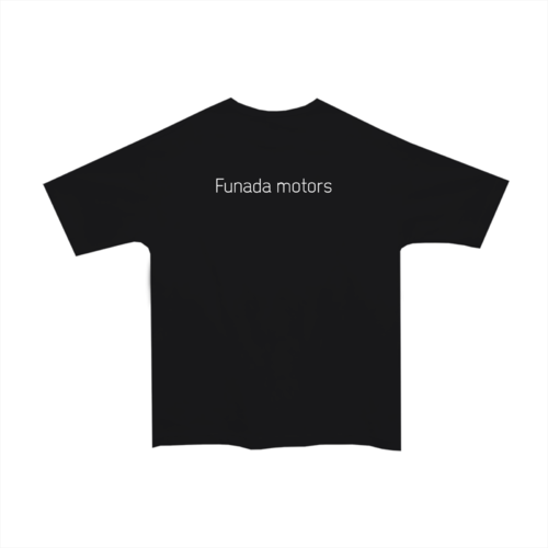 フナダモータースのオリジナルTシャツデザイン