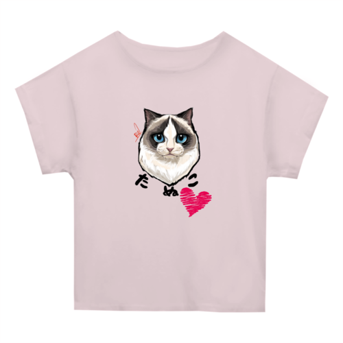 猫ちゃんのイラストのオリジナルTシャツデザイン