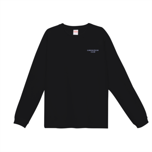 「LOREM IPSUM CLUB様」のオリジナルTシャツデザイン