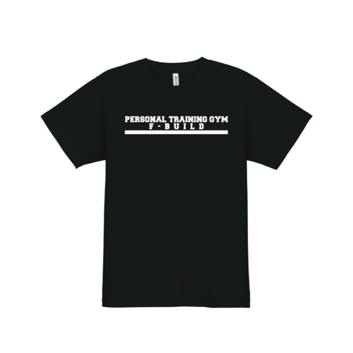 「パーソナルトレーニングジム F-BUILD」様のオリジナルTシャツデザイン