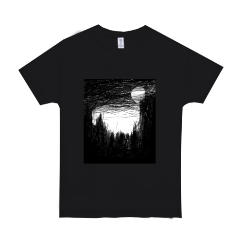 ノスタルジックな闇のオリジナルTシャツデザイン