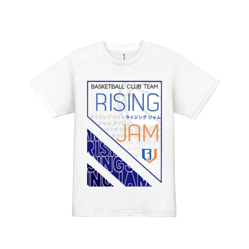 「RISING JAM様」のオリジナルTシャツデザイン