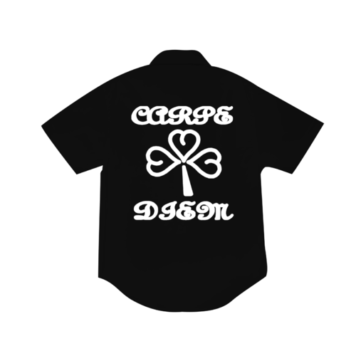クローバーとロゴのオリジナルシャツデザイン Idのデザイン事例 オリジナルtシャツtmix クローバーとロゴのオリジナルシャツデザイン Idのデザイン事例 オリジナルtシャツtmix