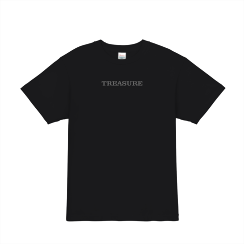 「TREASURE」文字デザインのオリジナルTシャツ