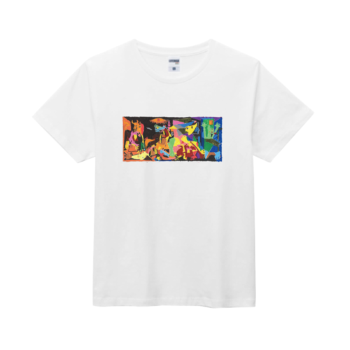 絵画作品をプリントしたオリジナルTシャツ