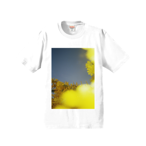 花の写真のオリジナルTシャツデザイン