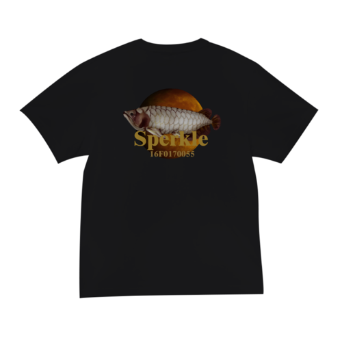 魚がメインのオリジナルTシャツデザイン