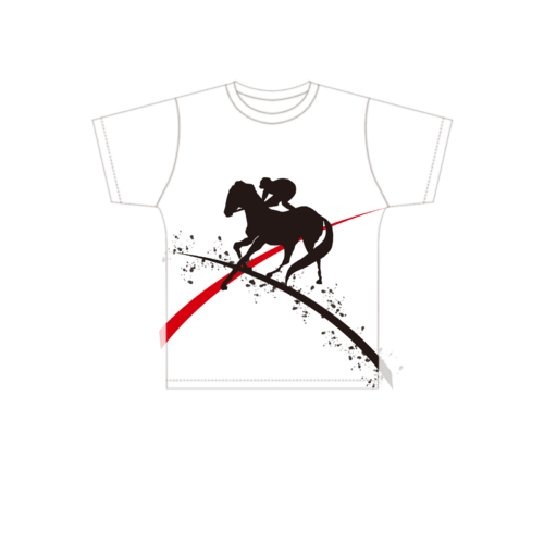 競馬のオリジナルTシャツデザイン