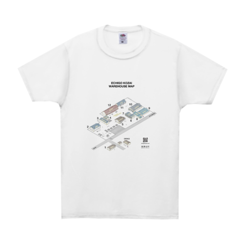 越後古材様のオリジナルTシャツデザイン