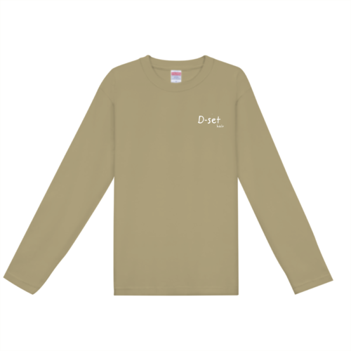 「D-set hair様」のオリジナルTシャツデザイン