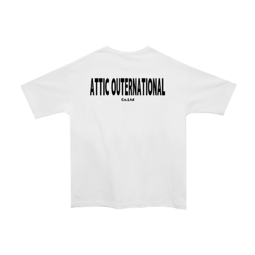 「ATTIC OUTERNATIONAL様」のオリジナルTシャツデザイン