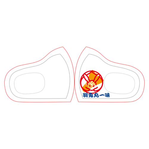 羽兎丸一味様 オリジナルポロシャツデザインのデザイン事例 オリジナルtシャツtmix