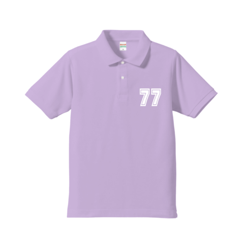 77のオリジナルポロシャツデザイン