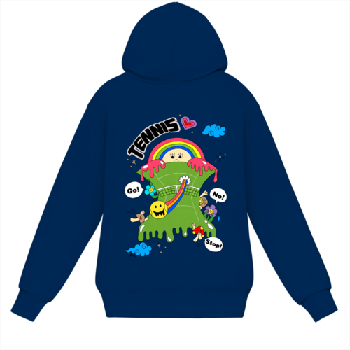 コートを掴む虹イラスト パーカー のオリジナルパーカー スウェットデザイン Idのデザイン事例 オリジナルtシャツtmix コートを掴む虹イラスト パーカー のオリジナルパーカー スウェットデザイン Idのデザイン事例 オリジナルtシャツtmix