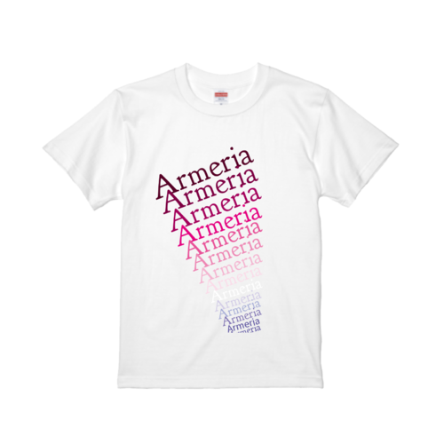 「Armeria」グラデーションデザインのオリジナルTシャツ