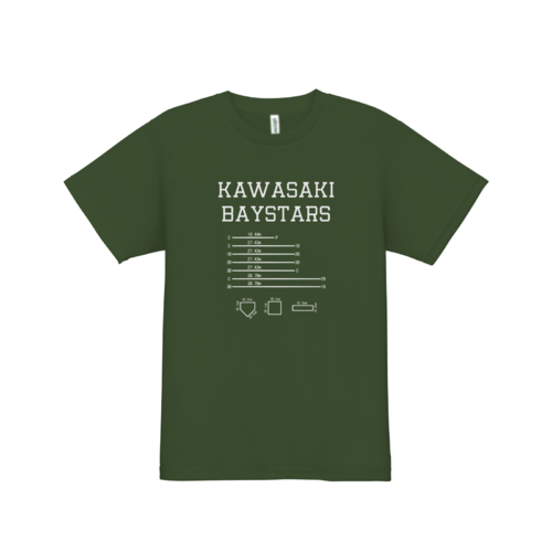 野球チームのオリジナルTシャツデザイン