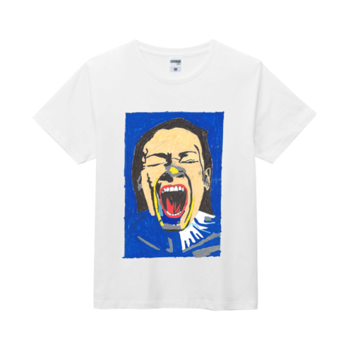 描いた絵をプリントしたオリジナルTシャツ