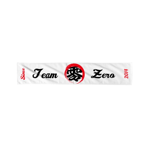 「Team ZERO様」のオリジナルタオルデザイン