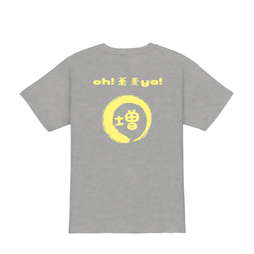 蕎麦屋さんのオリジナルTシャツデザイン