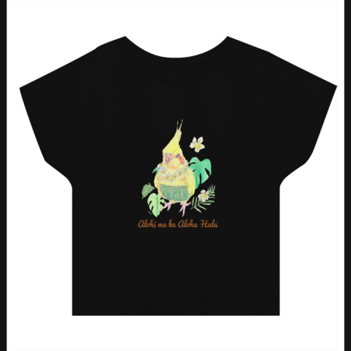 鳥のイラストをデザインしたオリジナルTシャツ