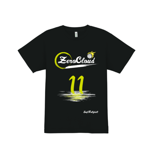 バレーボールチームのオリジナルチームTシャツ