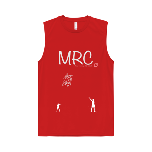 「Moai running club JAPAN様」のオリジナルノースリーブデザイン