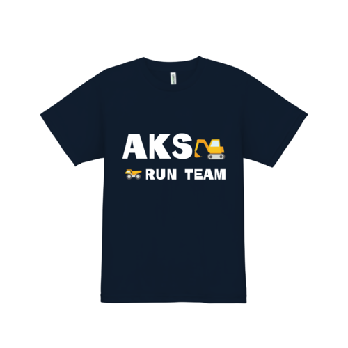 AKS RUN TEAMのオリジナTシャツ