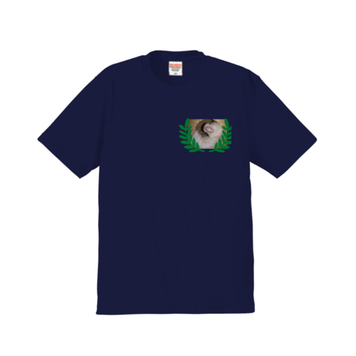 鳥の写真のオリジナルTシャツデザイン