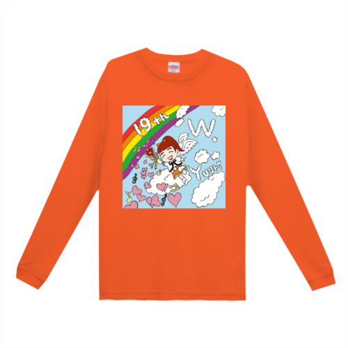 オリジナルのイラストをプリントしたオリジナルTシャツ