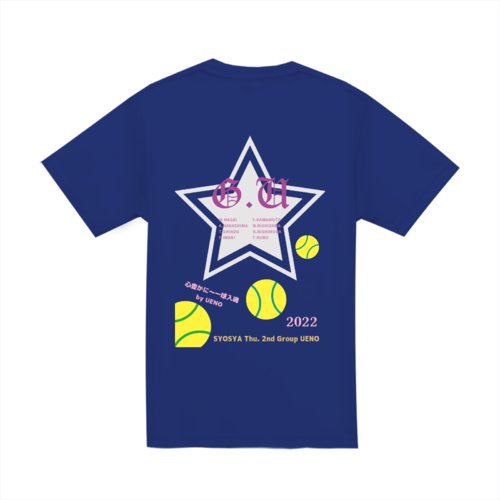 シンプル「スポーツチーム」のオリジナルTシャツデザイン