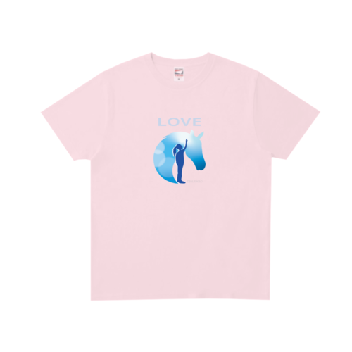 「LOVE」イラストデザインのオリジナルTシャツ