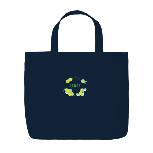 「LEMON」ロゴデザインのオリジナルトートバッグ