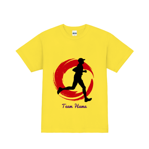 「Team Hama」様のオリジナルTシャツデザイン