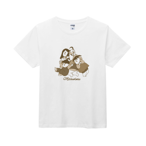 オリジナルのキャラクターをプリントしたオリジナルTシャツ